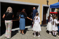 Piknik odpustowy przy plebani